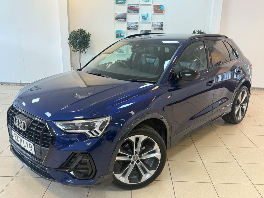 Audi Q3 1.5 Tfsi Cod 35 Black Edition Suv S Tro RK71LYR Blue #3