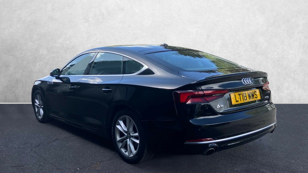 Audi A5 2.0 Tfsi Sport LT18WWS Black #5