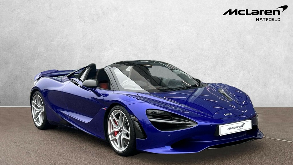 McLaren V8 Ssg Blue #1