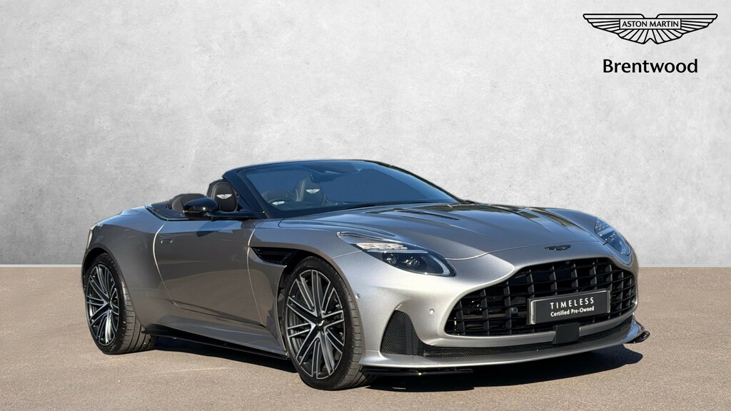 Aston Martin DB12 Volante Silver