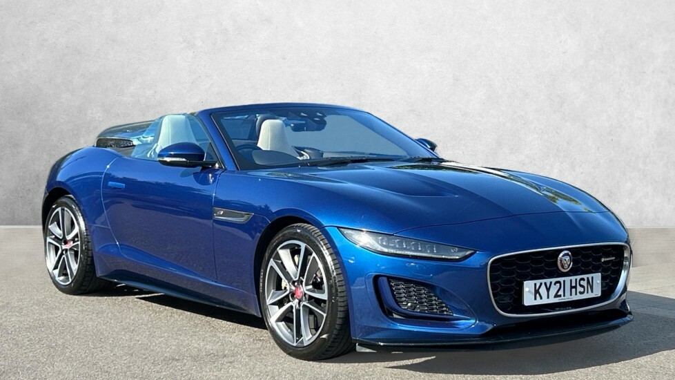 Jaguar F-Type R-dynamic Blue
