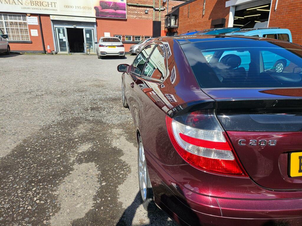 Mercedes-Benz C Class 2.1 C200 Cdi Se Red #4