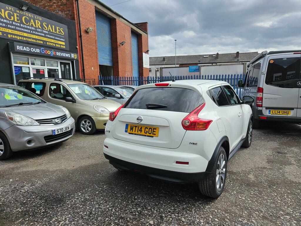 Nissan Juke 1.6 N-tec Euro 5 17In Alloy White #3