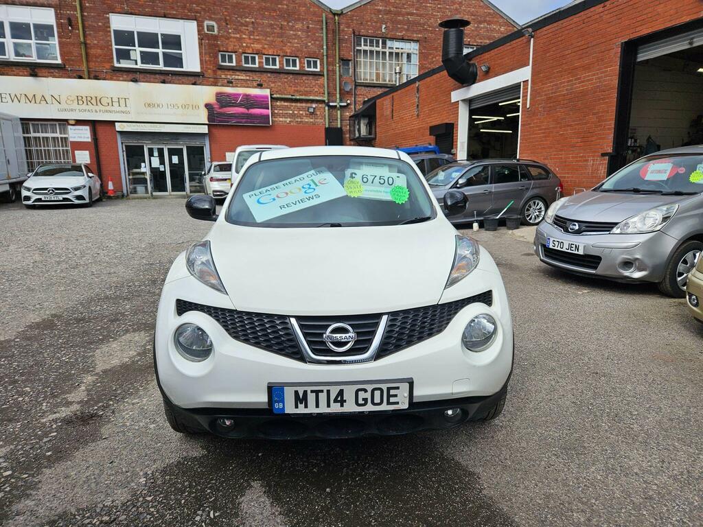 Nissan Juke 1.6 N-tec Euro 5 17In Alloy White #2