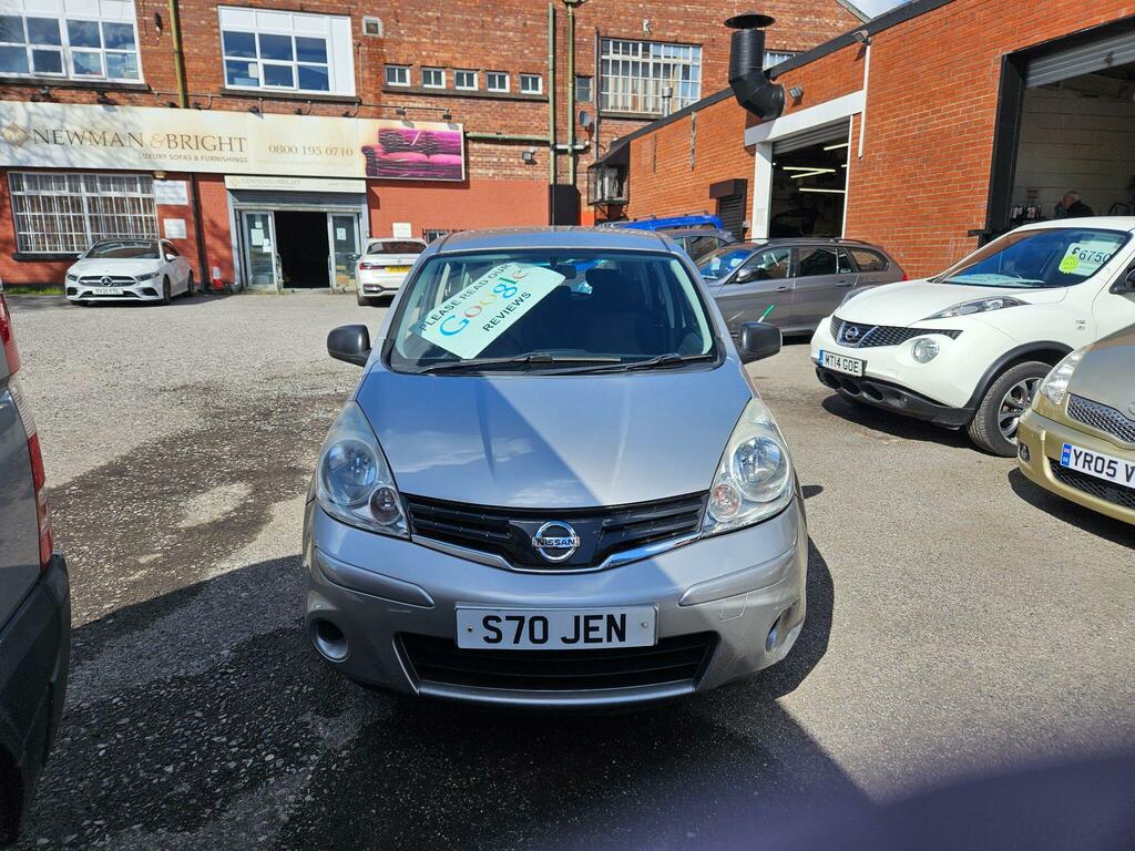 Nissan Note 1.6 16V Visia Euro 5 Silver #2