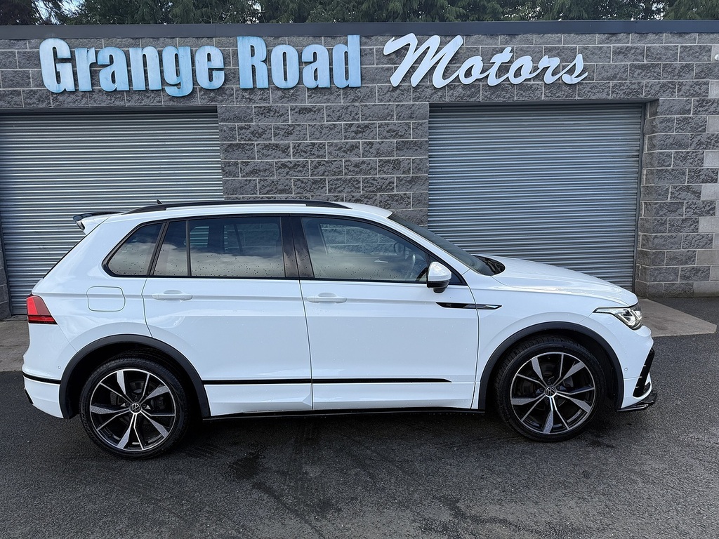 Volkswagen Tiguan Tdi R-line U1805 Ulez GL72VGK White #3