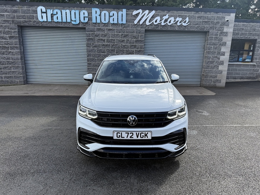 Volkswagen Tiguan Tdi R-line U1805 Ulez GL72VGK White #2