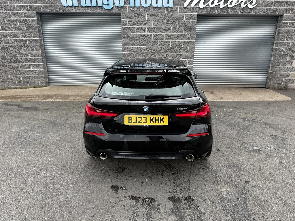 BMW 1 Series 118D Sport U1898 Ulez Black #5