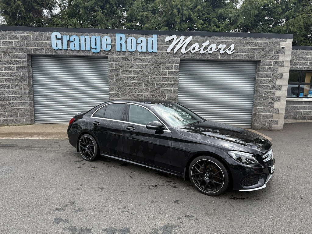 Mercedes-Benz C Class C220d Amg Line U1833 Ulez Black