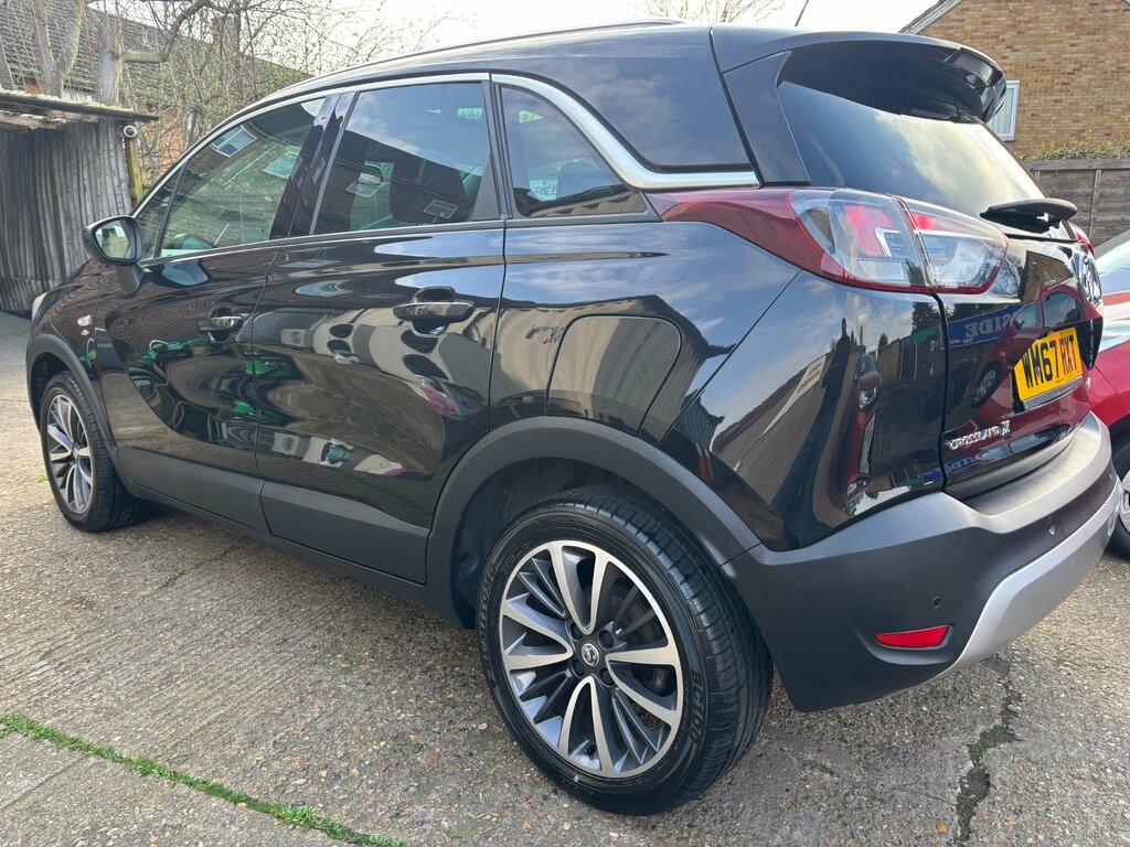 Vauxhall Crossland X 1.2 Turbo Elite Nav Suv Euro 6 WM67RXT Black #4
