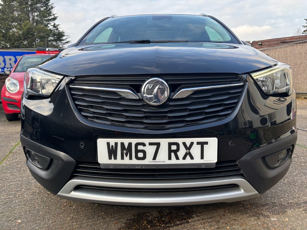 Vauxhall Crossland X 1.2 Turbo Elite Nav Suv Euro 6 WM67RXT Black #2