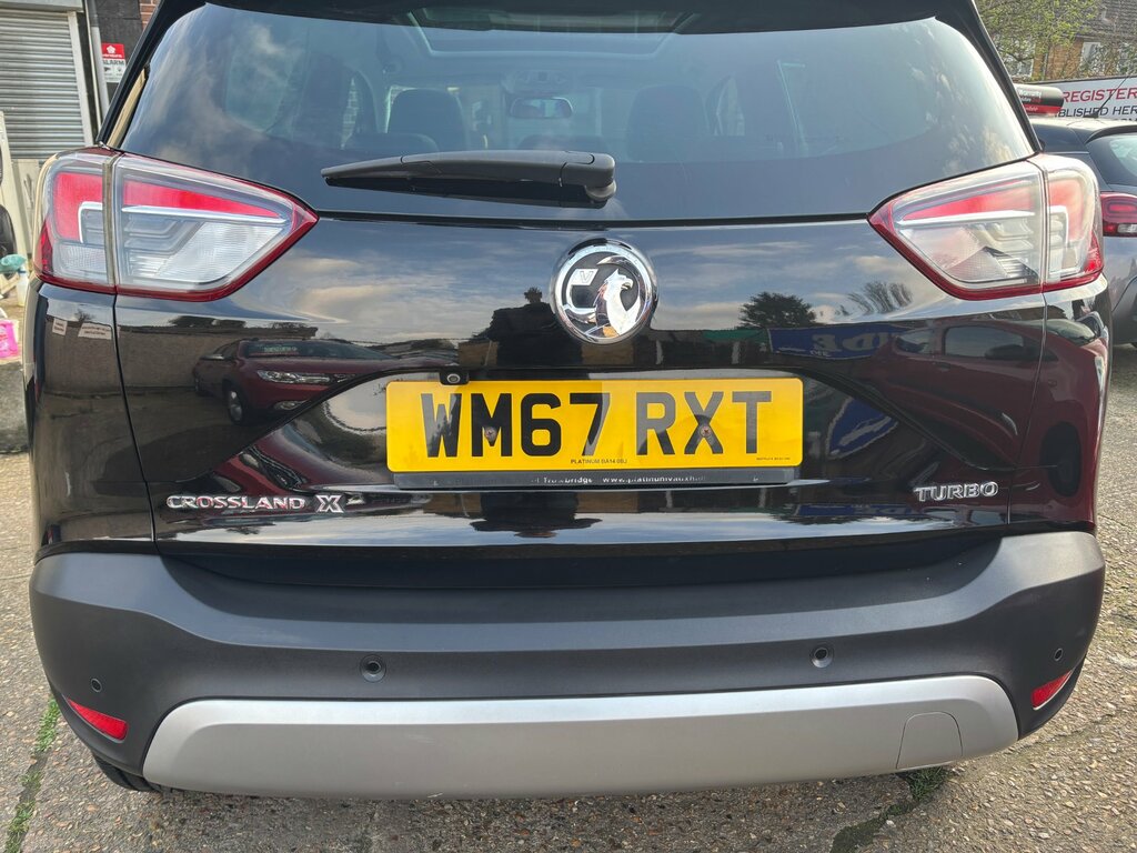 Vauxhall Crossland X 1.2 Turbo Elite Nav Suv Euro 6 WM67RXT Black #5