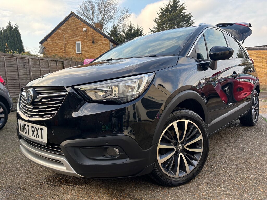 Vauxhall Crossland X 1.2 Turbo Elite Nav Suv Euro 6 Black