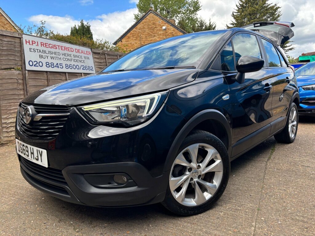 Vauxhall Crossland X 1.2 Turbo Ecotec Gpf Se Euro 6 Ss Black