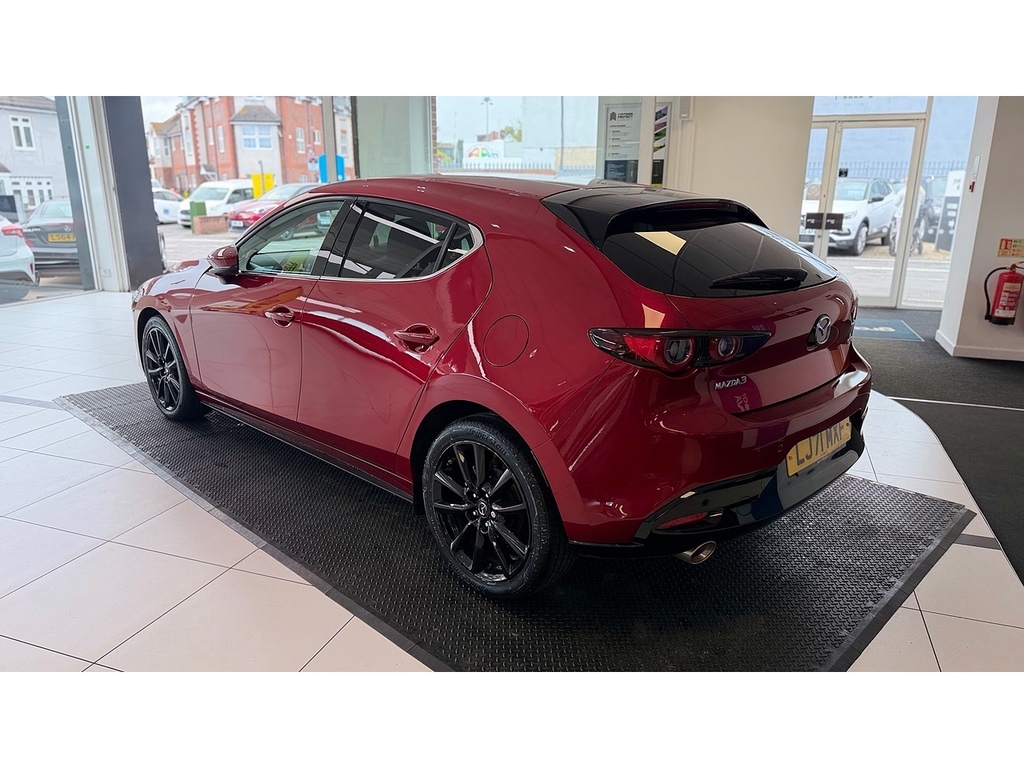 Mazda 3 2.0 E-skyactiv-x Mhev Sport Lux Hatchback Petr Red #3