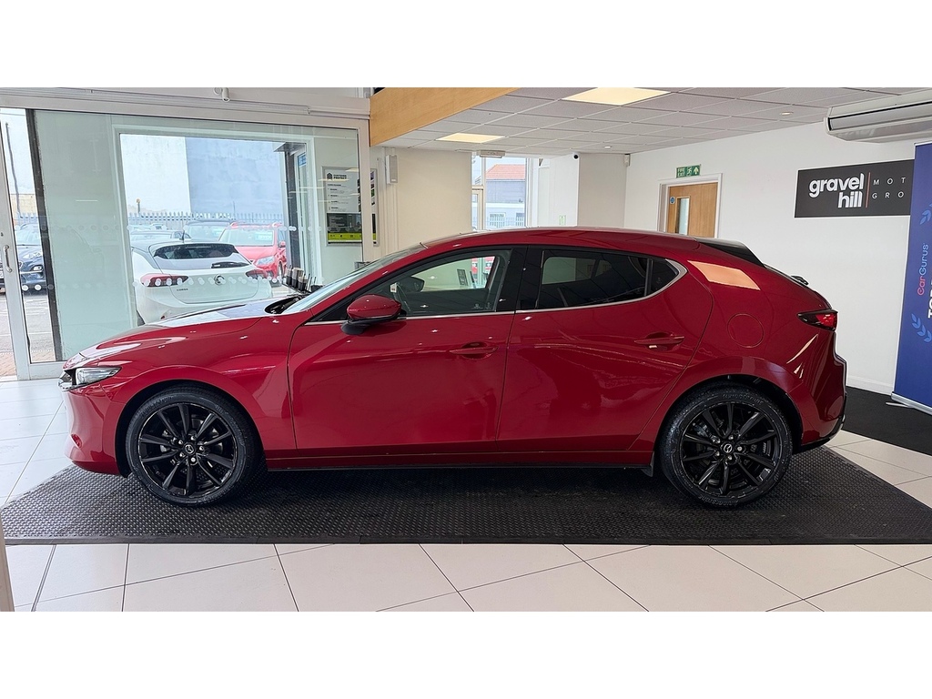 Mazda 3 2.0 E-skyactiv-x Mhev Sport Lux Hatchback Petr Red #2