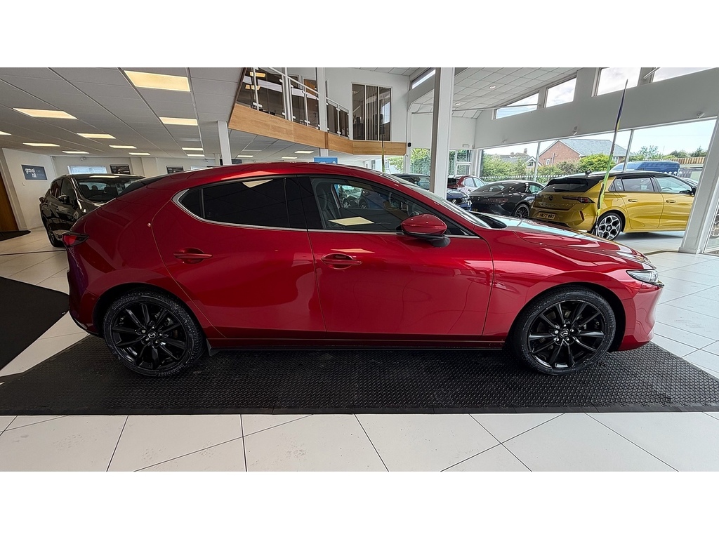 Mazda 3 2.0 E-skyactiv-x Mhev Sport Lux Hatchback Petr Red #6