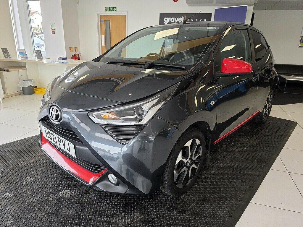 Toyota Aygo 1.0 Vvt-i X-trend Hatchback Euro HS21PVJ Grey #3