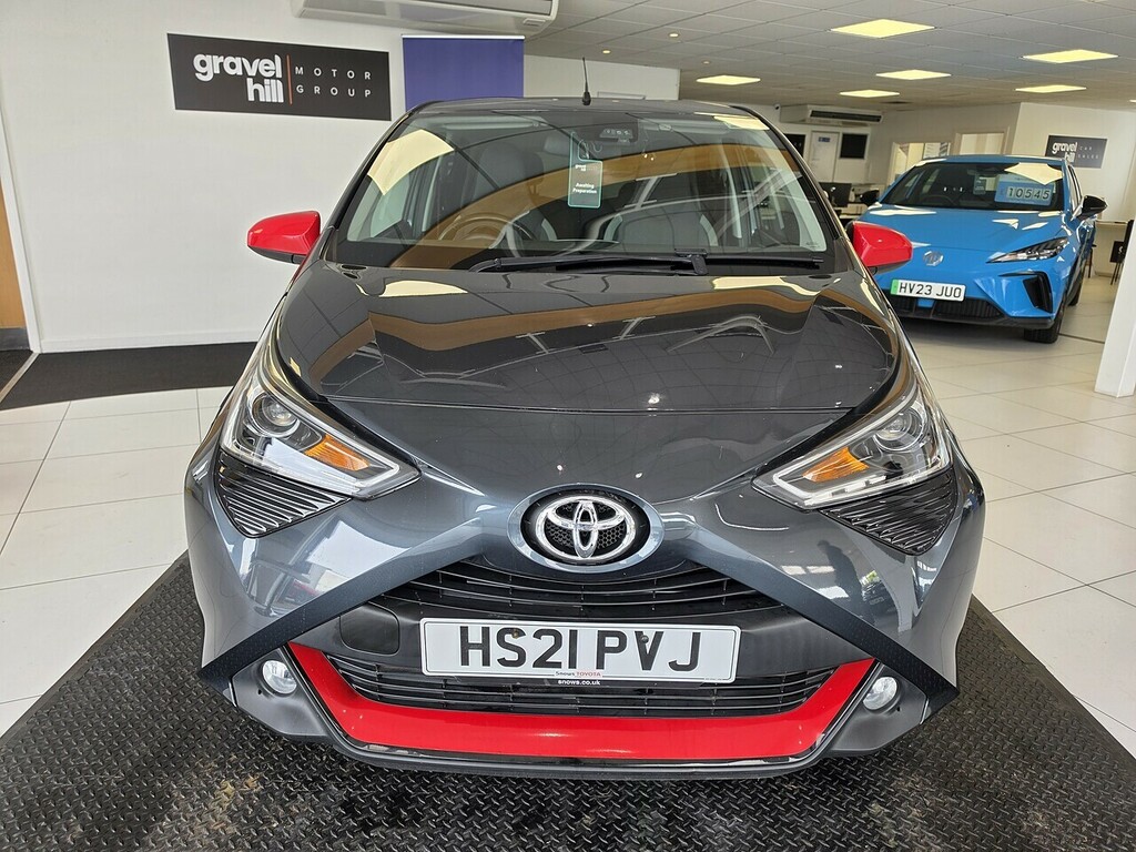 Toyota Aygo 1.0 Vvt-i X-trend Hatchback Euro HS21PVJ Grey #2