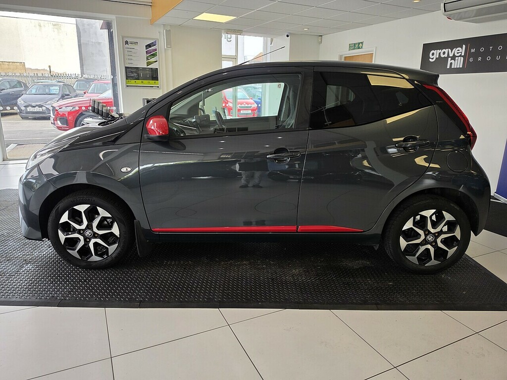 Toyota Aygo 1.0 Vvt-i X-trend Hatchback Euro HS21PVJ Grey #4