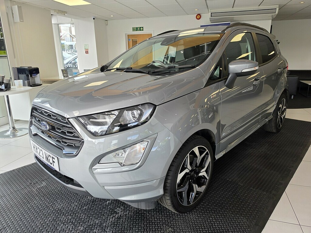 Ford Ecosport 1.0T Ecoboost Gpf St-line Suv Eu HX23NCF Silver #3