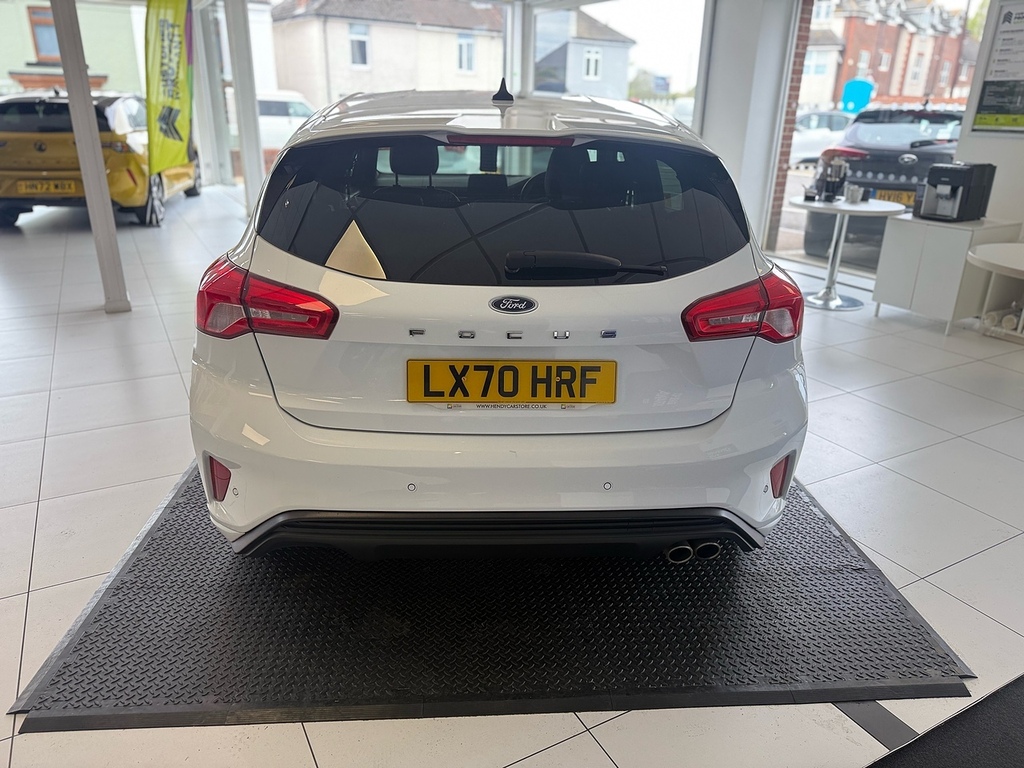 Ford Focus 1.5 Ecoblue St-line X Hatchback Eu LX70HRF White #5