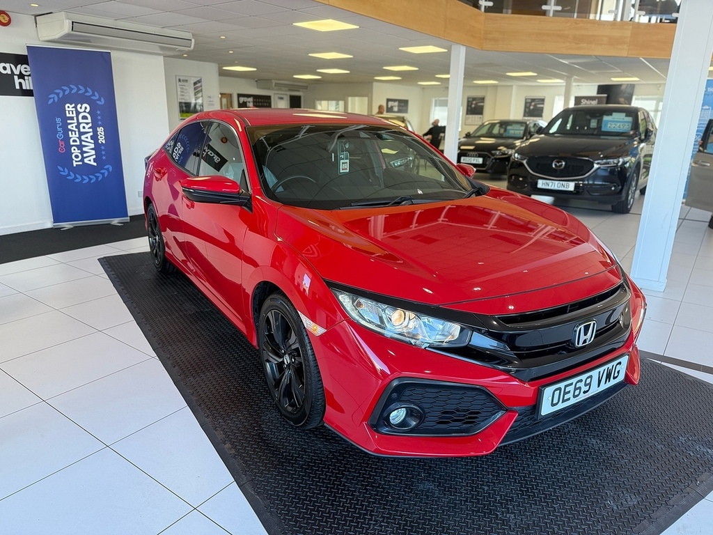 Honda Civic 1.0 Vtec Turbo Sr Hatchback Euro OE69VWG Red