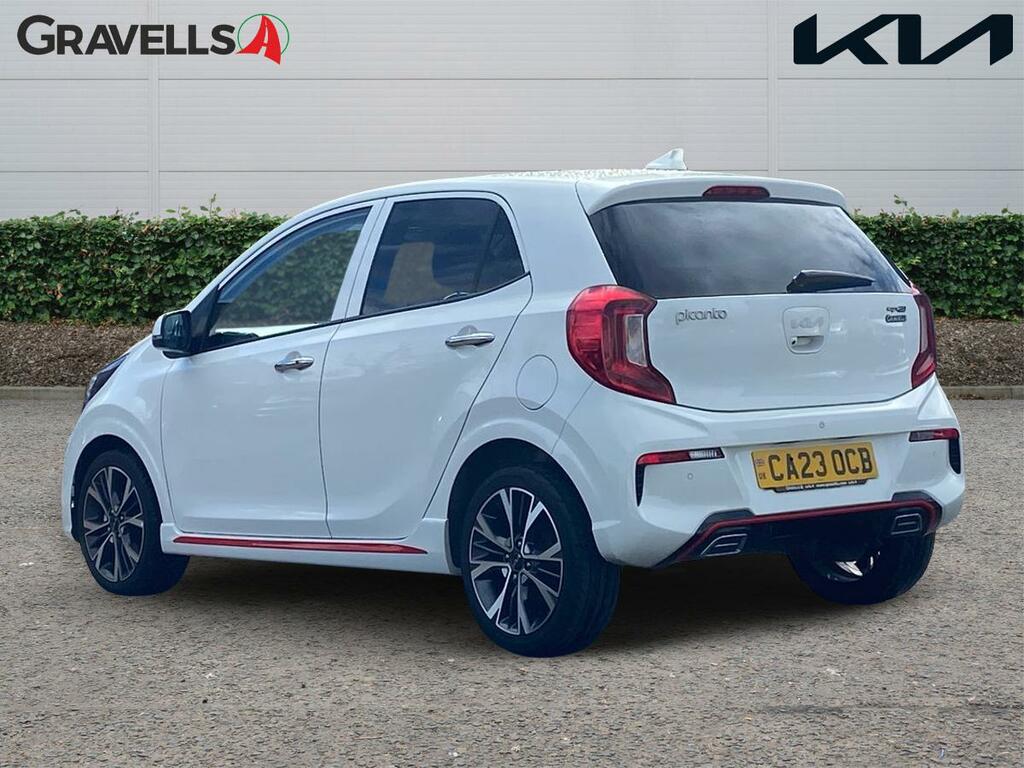 Kia Picanto 1.0 T-gdi Gt-line S Hatchback Eu CA23OCB White #5