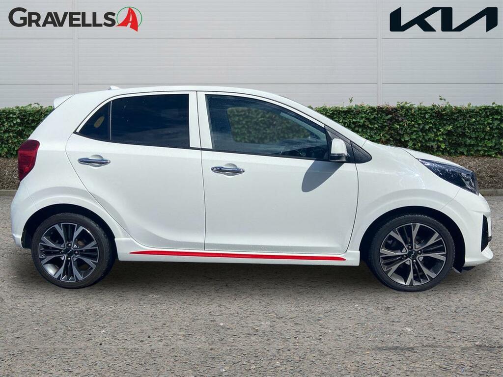 Kia Picanto 1.0 T-gdi Gt-line S Hatchback Eu CA23OCB White #2