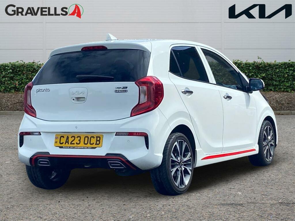 Kia Picanto 1.0 T-gdi Gt-line S Hatchback Eu CA23OCB White #3