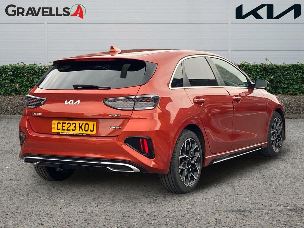 Kia Ceed 1.5 T-gdi Gt-line Hatchback Euro CE23KOJ Orange #3