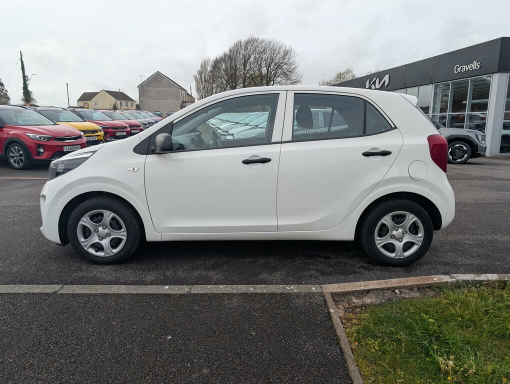 Kia Picanto 1.0 Dpi 1 Hatchback Euro 6 Ss CE24KXC White #6