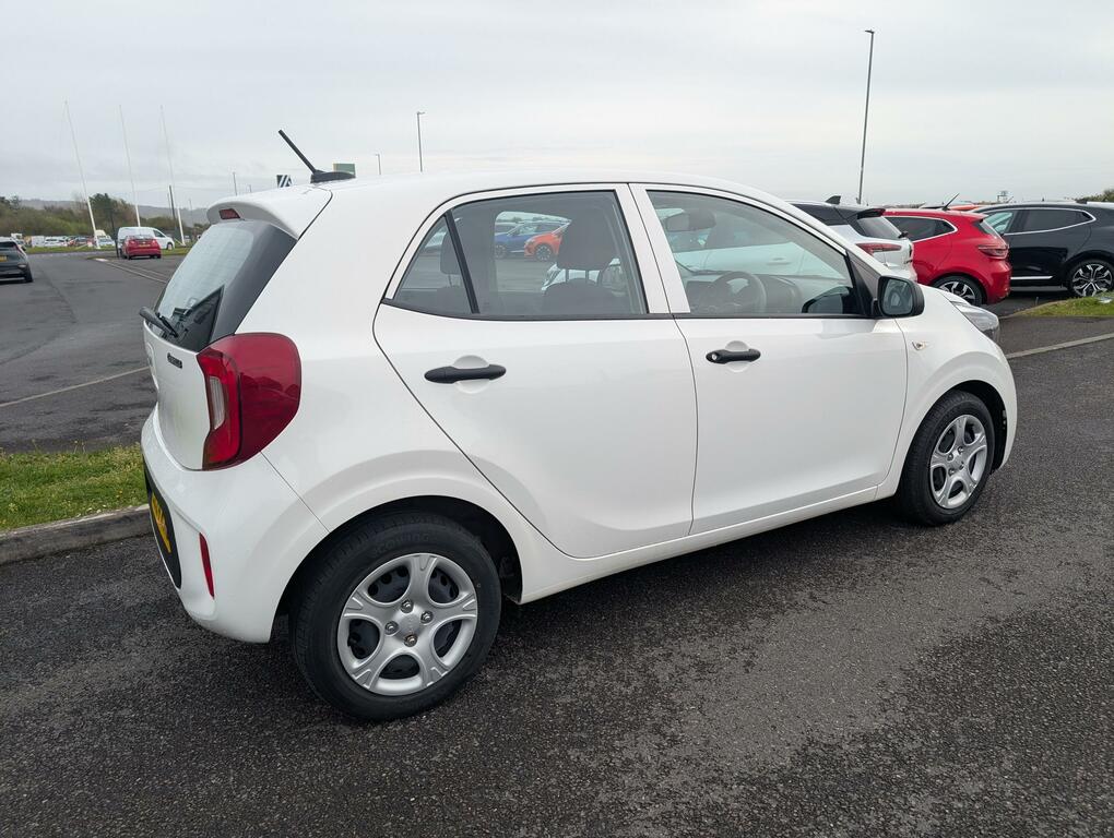 Kia Picanto 1.0 Dpi 1 Hatchback Euro 6 Ss CE24KXC White #3