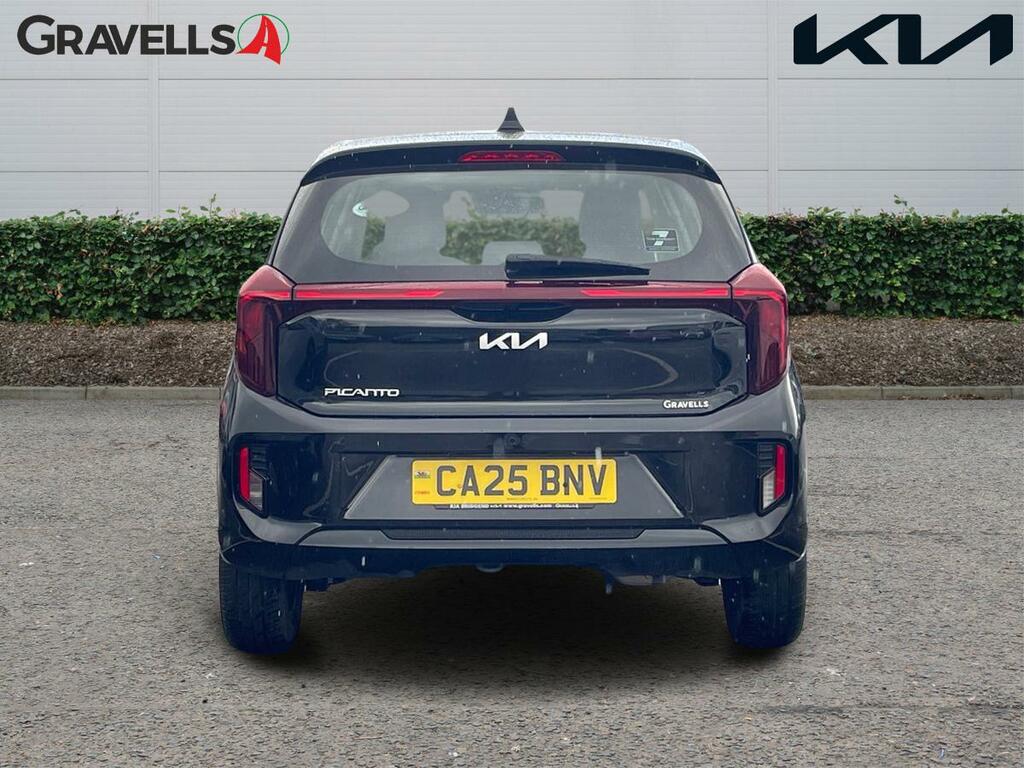 Kia Picanto 1.0 2 Hatchback Amt Euro 6 Ss 62 Bh CA25BNV Black #4