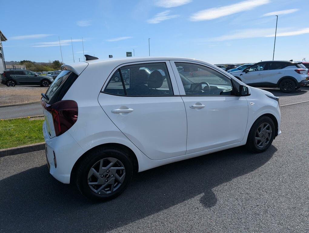 Kia Picanto 1.0 2 Hatchback Amt Euro 6 Ss 62 Bh CA25BOF White #3