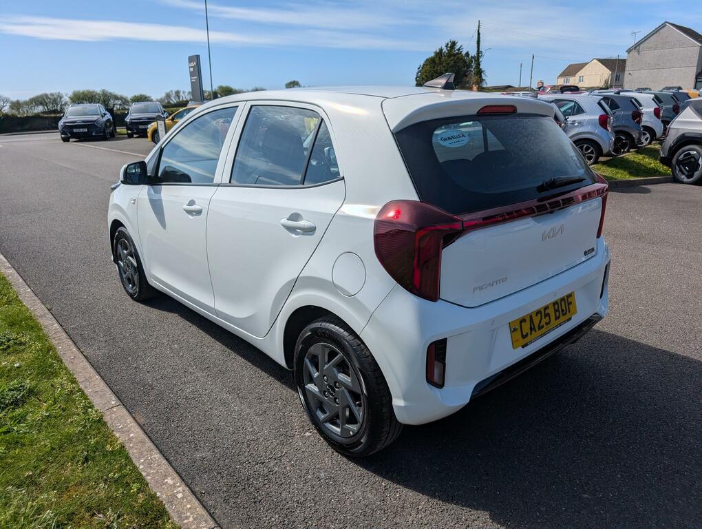 Kia Picanto 1.0 2 Hatchback Amt Euro 6 Ss 62 Bh CA25BOF White #5