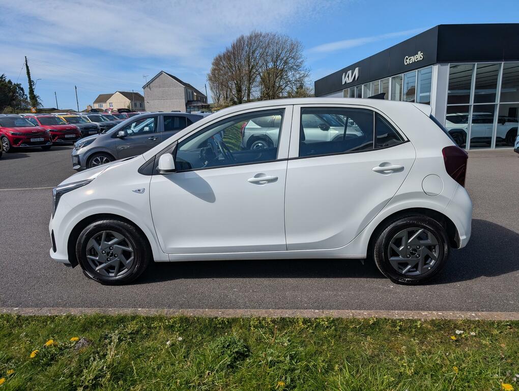 Kia Picanto 1.0 2 Hatchback Amt Euro 6 Ss 62 Bh CA25BOF White #6