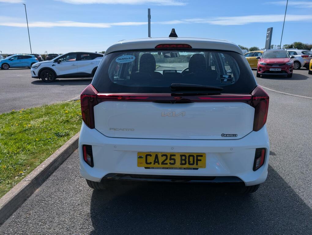 Kia Picanto 1.0 2 Hatchback Amt Euro 6 Ss 62 Bh CA25BOF White #4