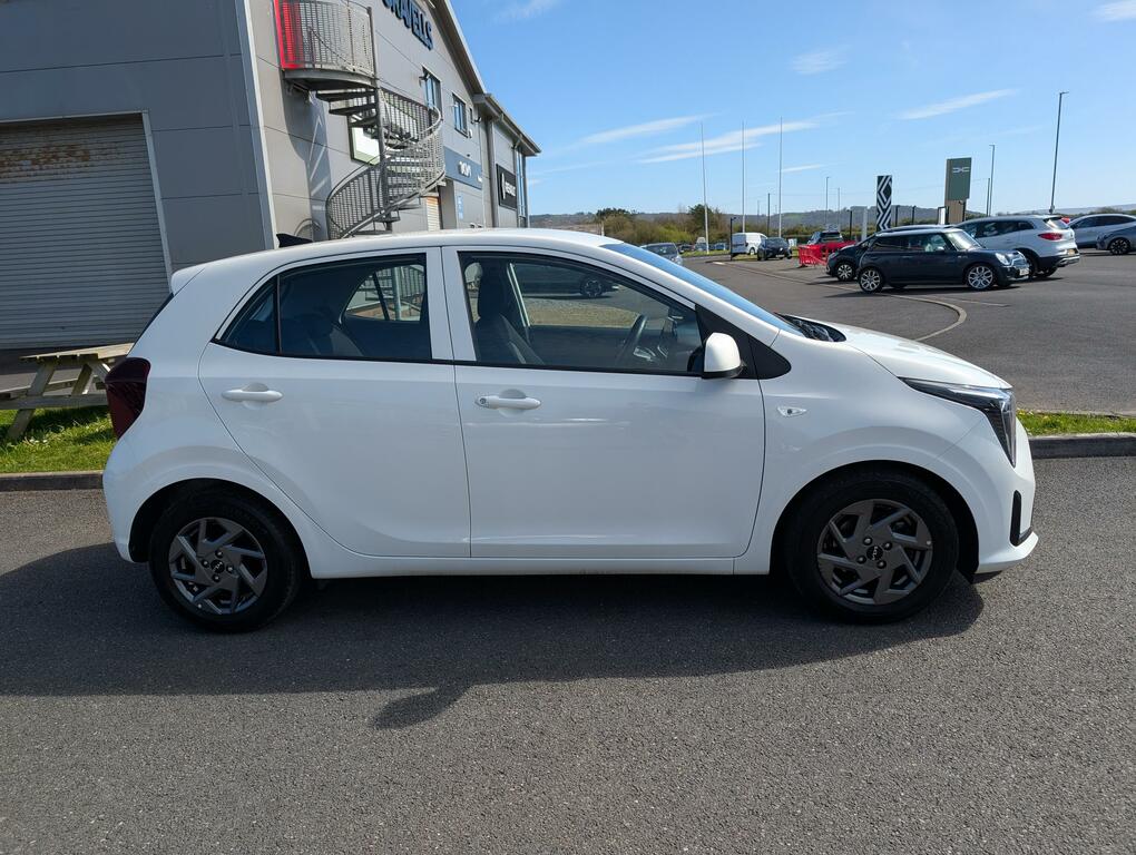 Kia Picanto 1.0 2 Hatchback Amt Euro 6 Ss 62 Bh CA25BOF White #2