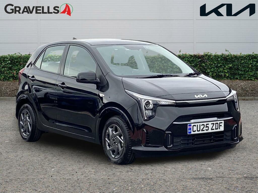 Kia Picanto 1.0 2 Hatchback Amt Euro 6 Ss 62 Bh Black