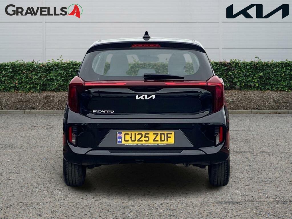Kia Picanto 1.0 2 Hatchback Amt Euro 6 Ss 62 Bh CU25ZDF Black #4