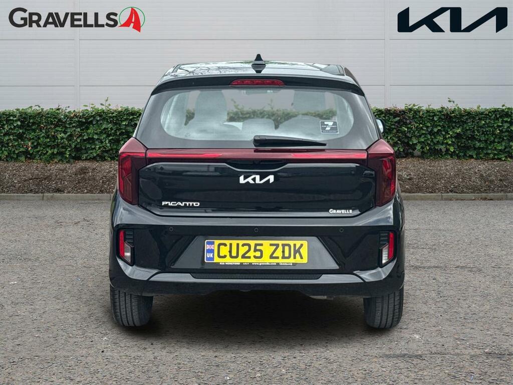 Kia Picanto 1.0 2 Hatchback Amt Euro 6 Ss 62 Bh CU25ZDK Black #4
