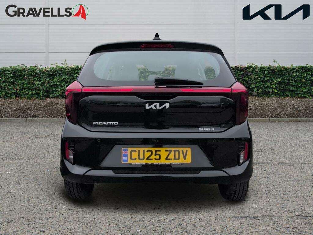 Kia Picanto 1.0 2 Hatchback Amt Euro 6 Ss 62 Bh CU25ZDV Black #4