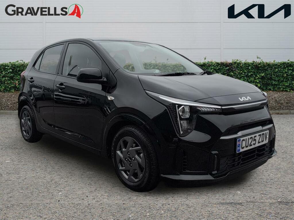 Kia Picanto 1.0 2 Hatchback Amt Euro 6 Ss 62 Bh Black