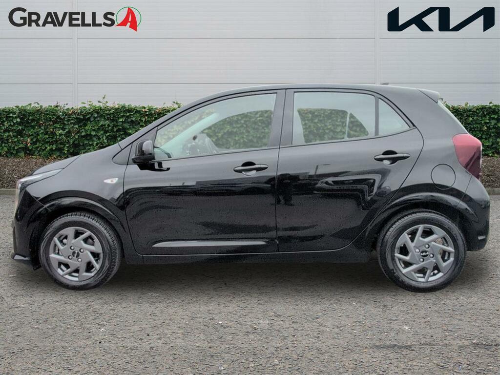 Kia Picanto 1.0 2 Hatchback Amt Euro 6 Ss 62 Bh CU25ZDV Black #6