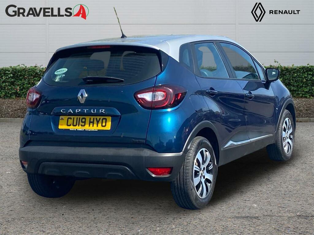 Renault Captur 0.9 Tce Energy Play Suv Euro 6 CU19HYO Blue #3