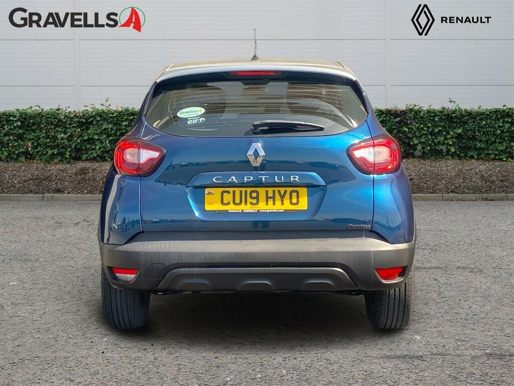 Renault Captur 0.9 Tce Energy Play Suv Euro 6 CU19HYO Blue #4