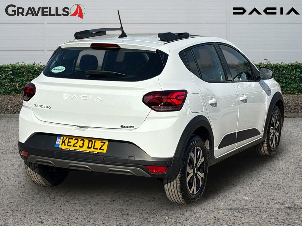 Dacia Sandero Stepway 1.0 Tce Journey Hatchback Euro 6 KE23DLZ White #3