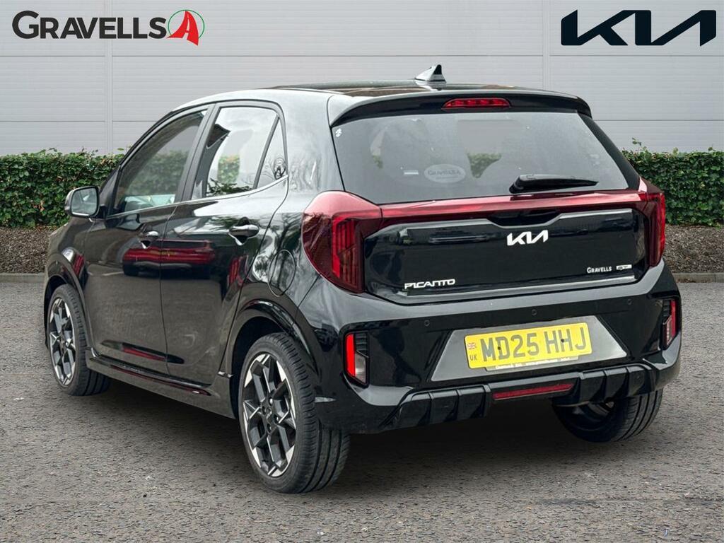 Kia Picanto 1.2 Gt-line S MD25HHJ Black #5