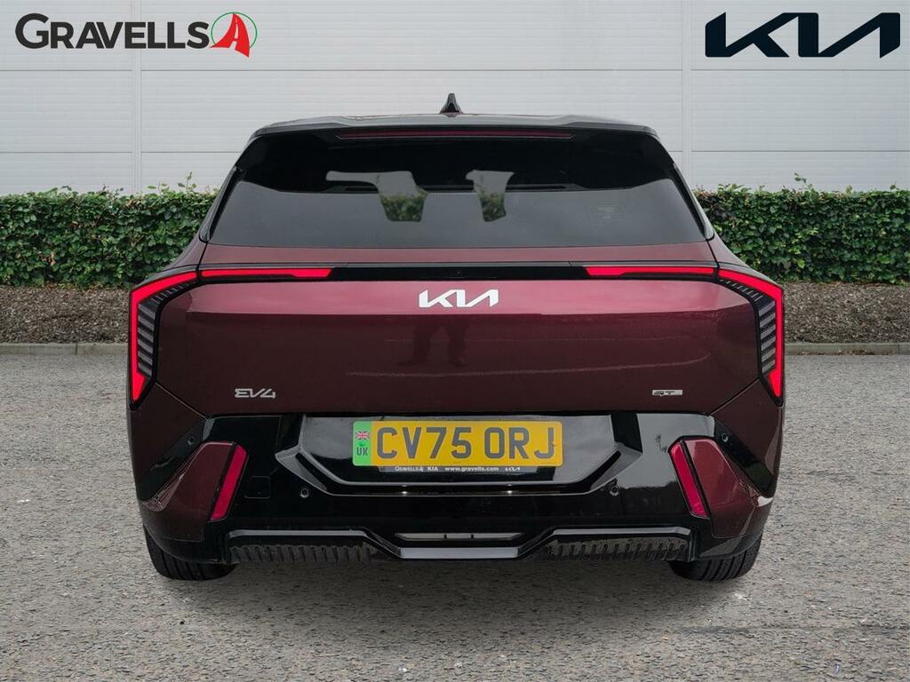 Kia EV4 81.4Kwh Gt-line Hatchback 201 B CV75ORJ Red #4